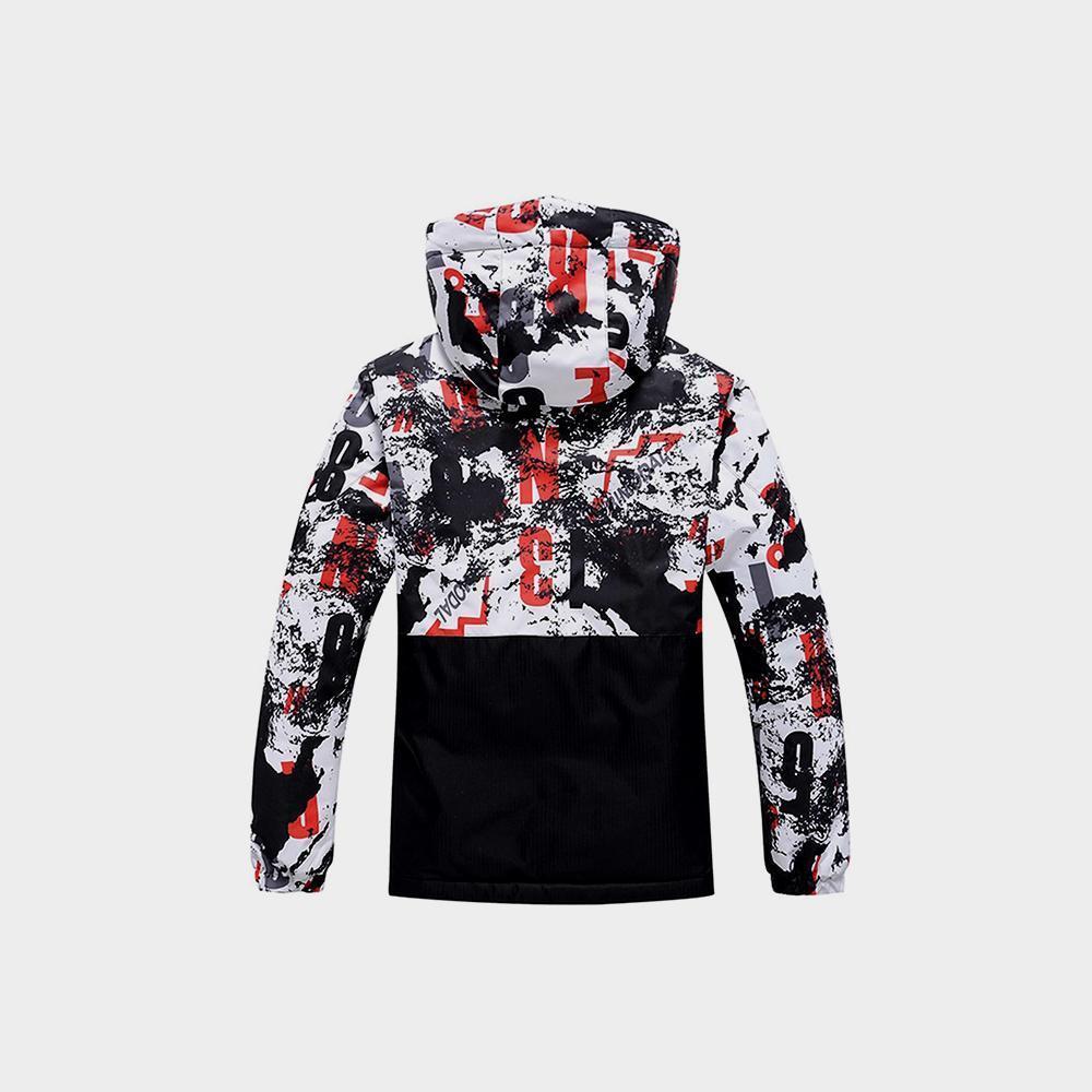 کت و شلوار کت و شلوار کت و شلوار برفی مردانه زمستانی برند پشمی رنگی - تصویر 5