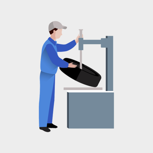 خدمات لاستیک و چرخ